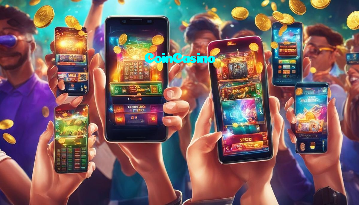 CoinCasino خوش آمدید بونس +600% پیشکش موبائل ایپ کے پروموشن سیکشن میں دکھائی دیتی ہے۔
