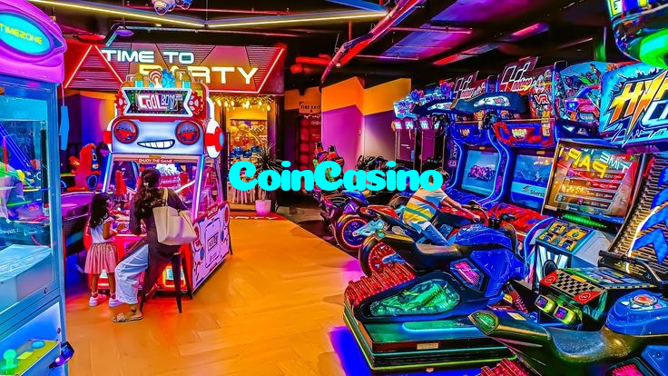 CoinCasino casino presented on mobile device in Pakistan with slots and live games